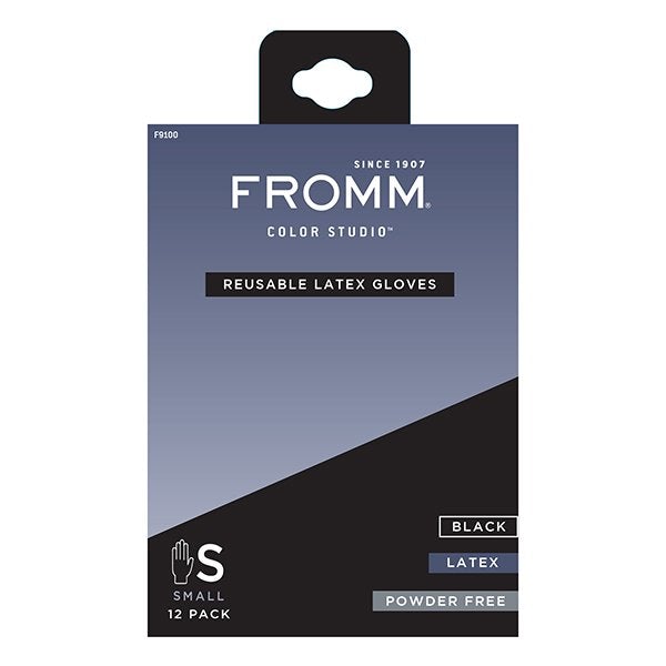 Fromm Reusable Latex Gloves Medium Powder Free