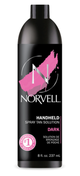 Norvell Professional Handheld Spray Tan Solution, Dark