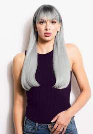 18" I-Link Hair Extensions Pro Straight - Silver