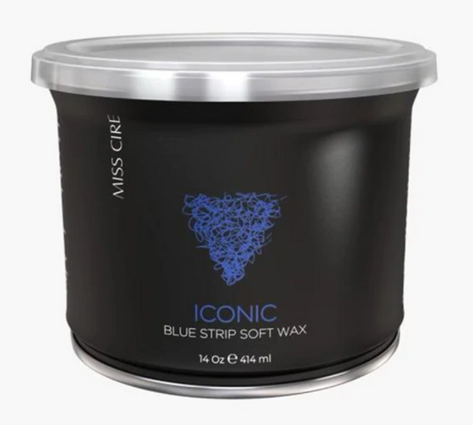 Miss Cire Wax Iconic Blue Soft Strip Wax - 14 Oz (Coarse Hair)