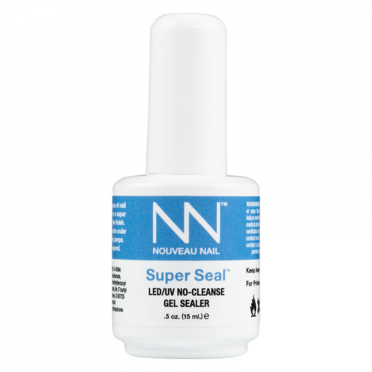 Nouveau Nail Super Seal LED/UV No-Cleanse Gel Sealer .5oz