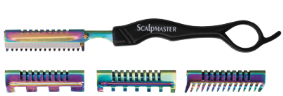 ScalpMaster Titanium Multi-Color Styling Razor
