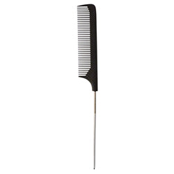 SalonChic 9" Pin Tail Carbon Comb