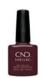 CND Shellac .25oz, Color - Black Cherry