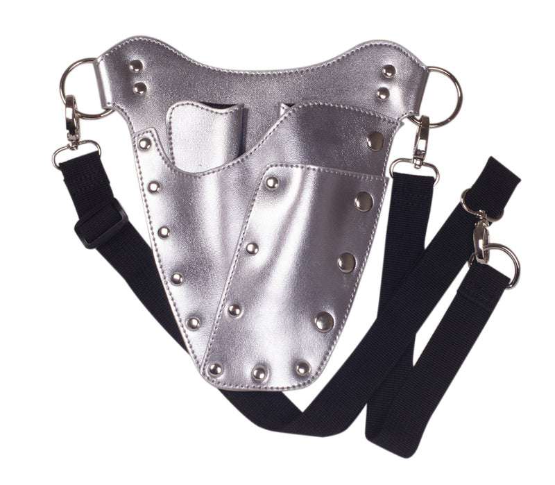 Cricket Glam Bam Shear Holster Shoulder Bag, Silver Lining