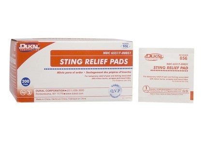 Dukal Sting Relief Pads (200pk)
