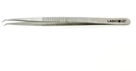 Lashbomb Silver Slim Volume Tweezers #34