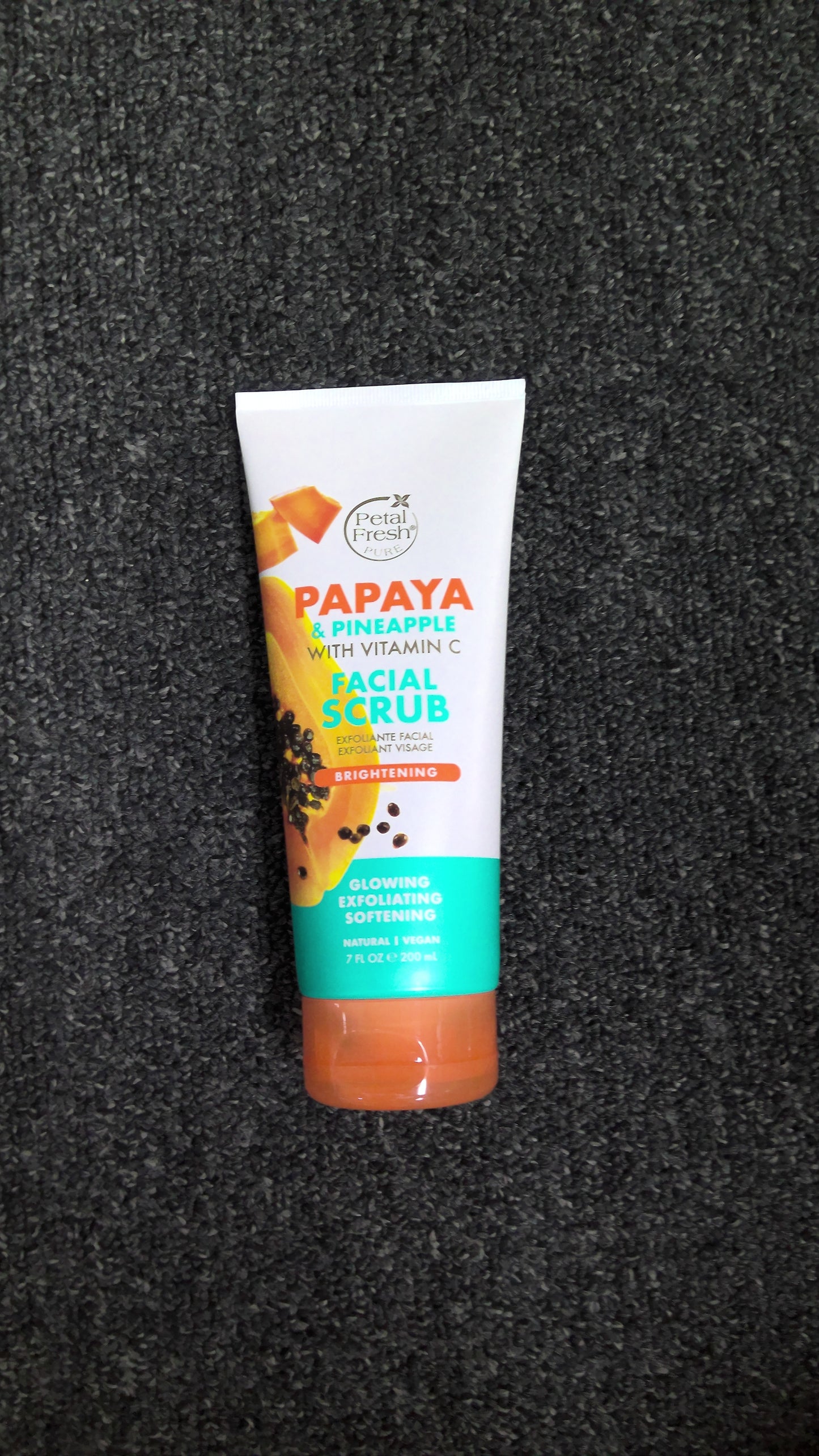 Petal Fresh Brightening Papaya & pineapple Facial Scrub 7 oz