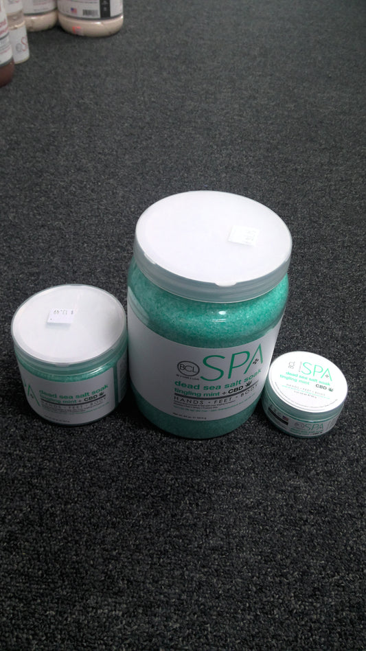 SPA Dead Sea Salt Soak Tingling mint