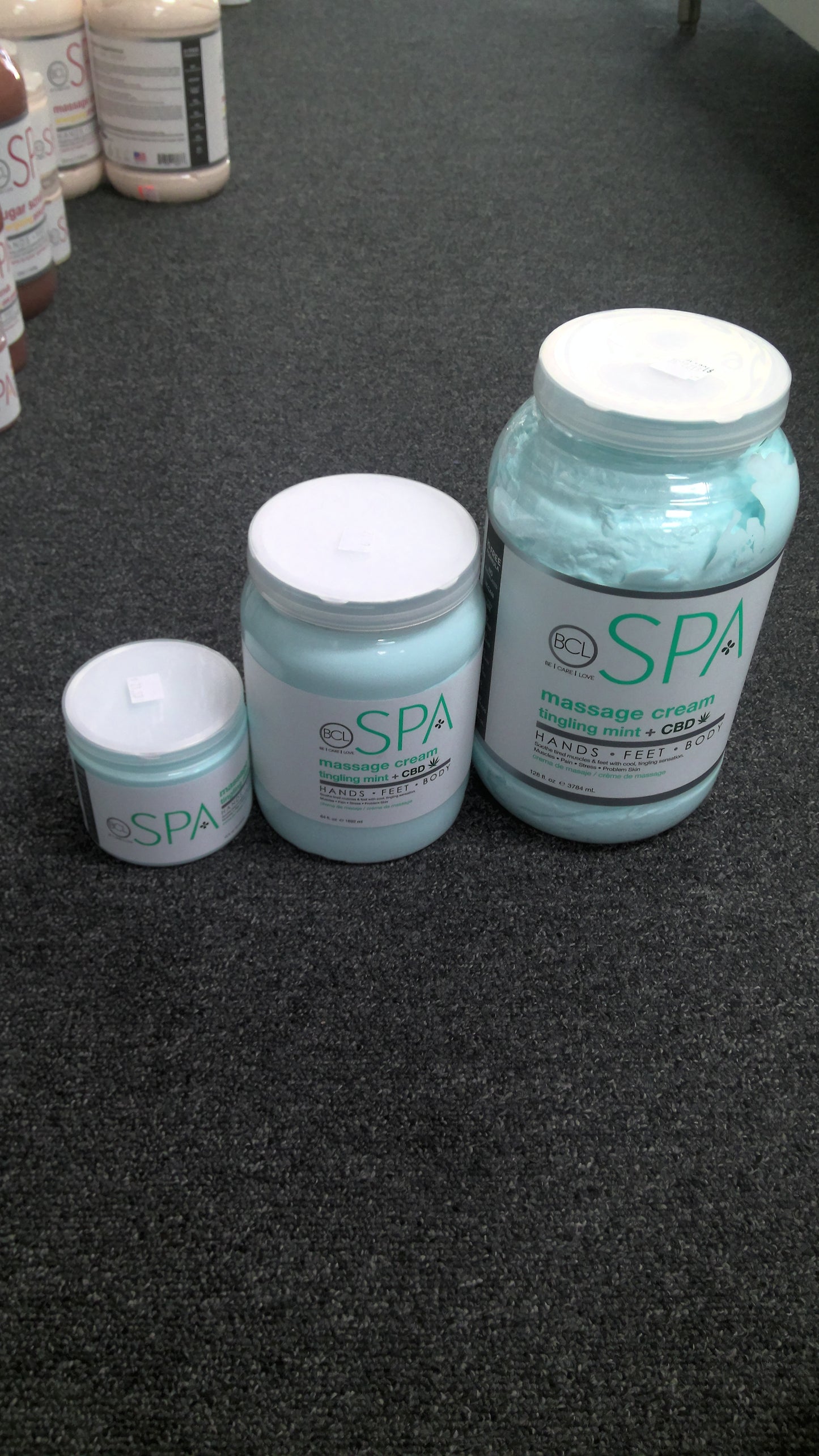 SPA Massage Cream Tingling Mint
