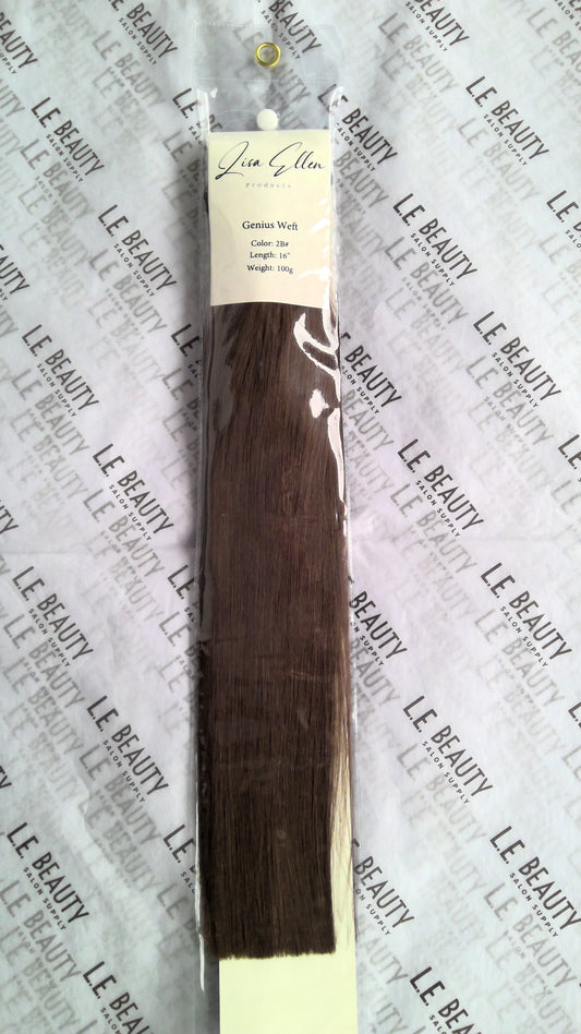 Lisa Ellen Weft Hair Extensions 16 inch 2B