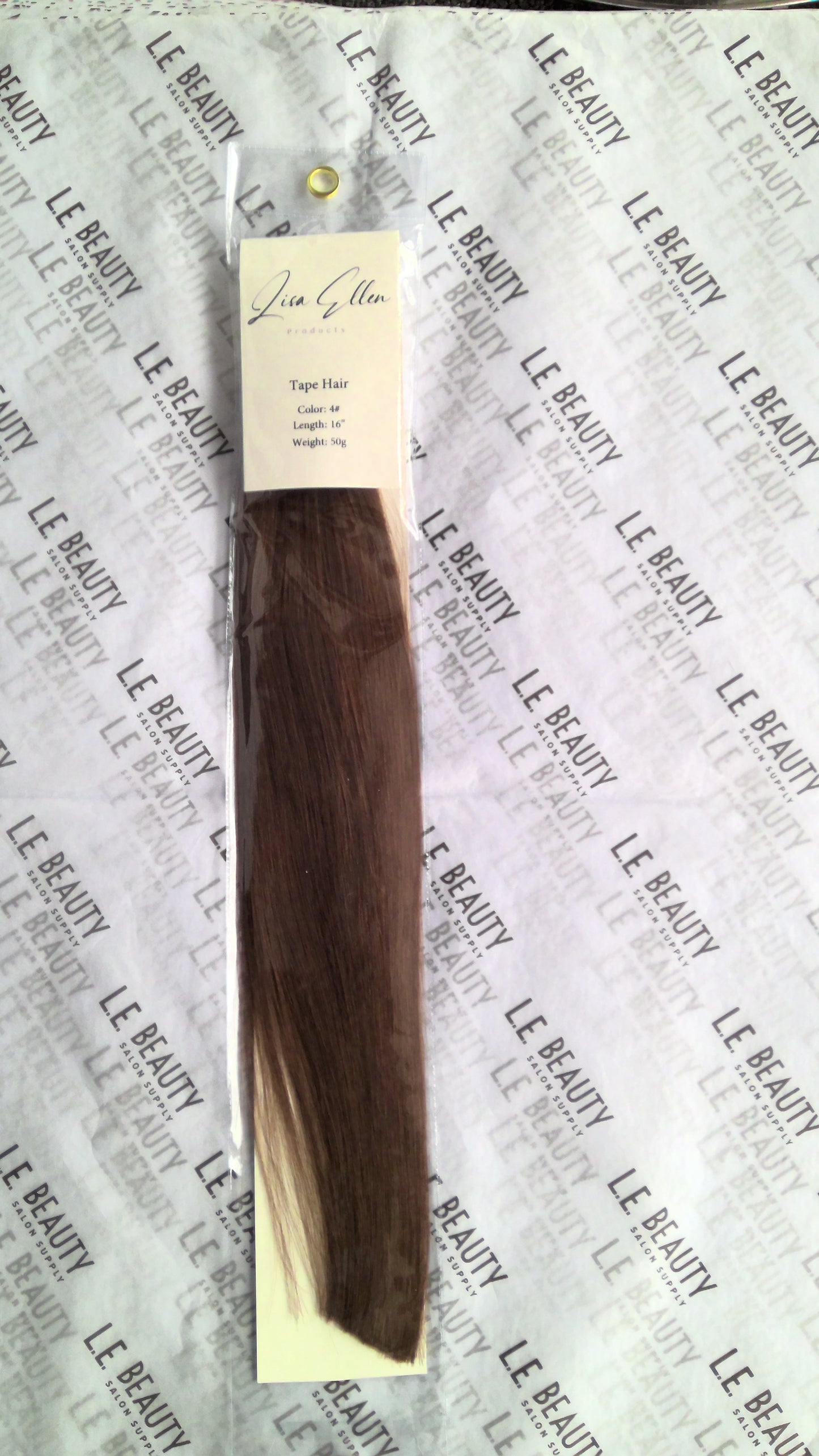 Lisa Ellen 16 inch tape in Hair Extensions #4 Straight