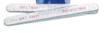 Soft Touch Disinfectable 7" x 3/4" Files-Wash, Coarse/80