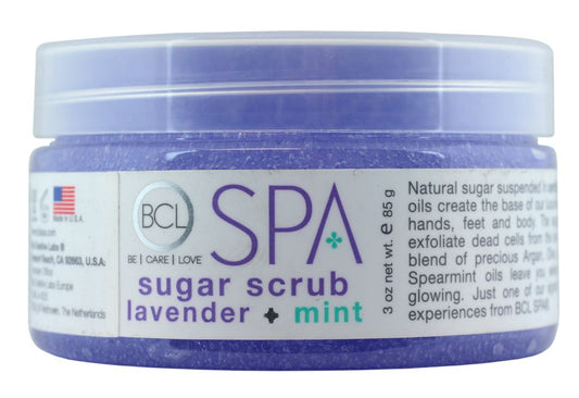 BCL SPA Sugar Scrub Lavender + Mint 3oz