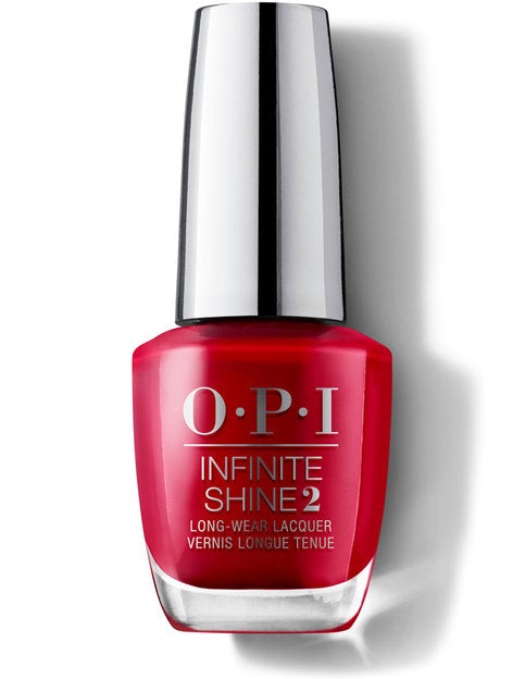 OPI Infinite Shine - Color So Hot It Berns