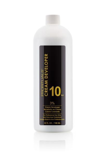 Prorituals Cream Developer (10 volume) 32 oz