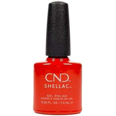 CND Shellac Gel Polish - Devil Red