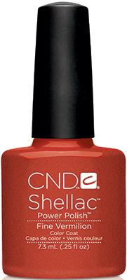 CND Shellac Gel Polish - Fine Vermilion