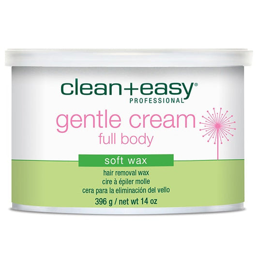 Clean + Easy Gentle Cream Full Body Soft Wax 14 oz