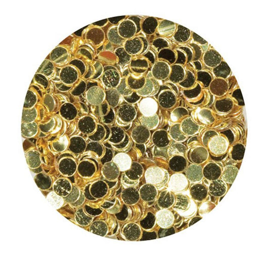 Young Nails Nail Art - Gold Polka Dot 1/4 oz