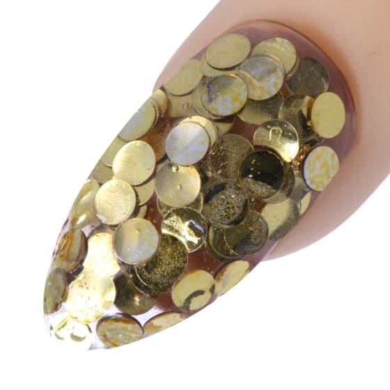 Young Nails Nail Art - Gold Polka Dot 1/4 oz