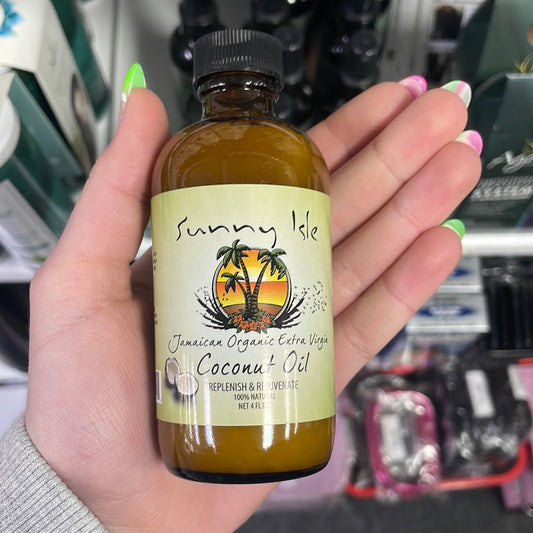 Sunny Isle Jamaican Organic extra virgin cocnut oil 4oz