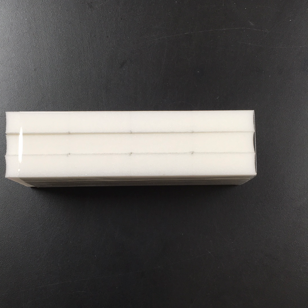 Disposable White Buffing Block  1-1/4" x 1" x 1/2" 80/100 Grit