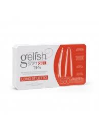Gelish Soft Gel Tips (Long Stiletto)