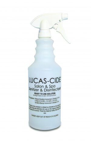 Lucas-Cide 32 oz Spray Bottle