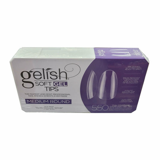 Gelish Soft Gel Tips Medium Round