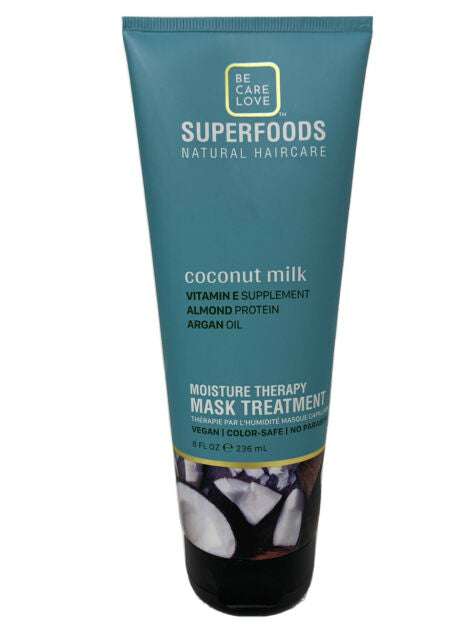BCL Superfoods Natural Haircare Moisture Therapy Mask Treatment 8 oz