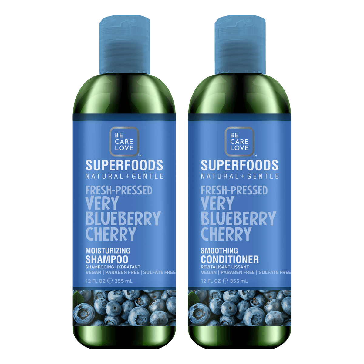 BCL Superfoods Natural + Gentle Moisturizing Shampoo & Conditioner Twin Pack 34 oz