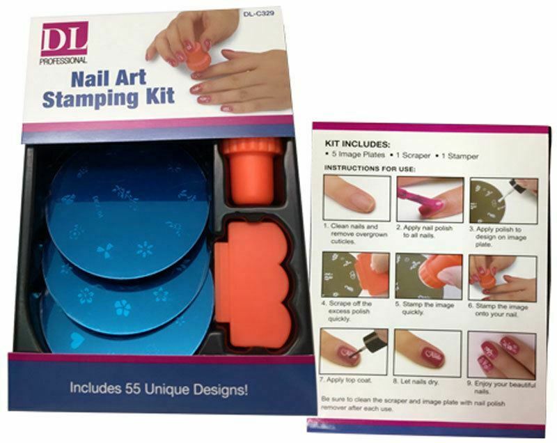 DL Professional Nail Art Stamping Kit