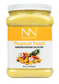 Nouveau Spa REFRESH Exfoliating Creme Tropical Twist 64 oz
