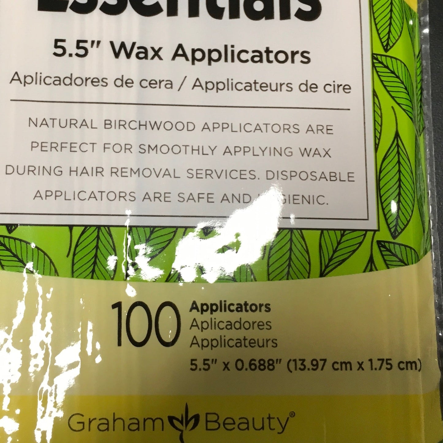 Birchwood Wax Applicators 5.5" 78792