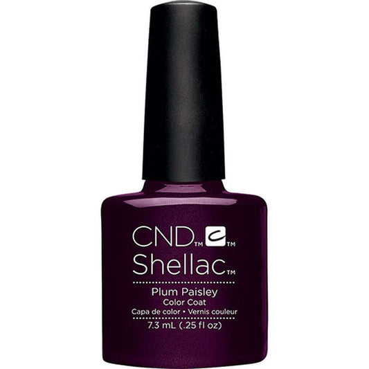 CND Shellac Gel Polish - Plum Paisley