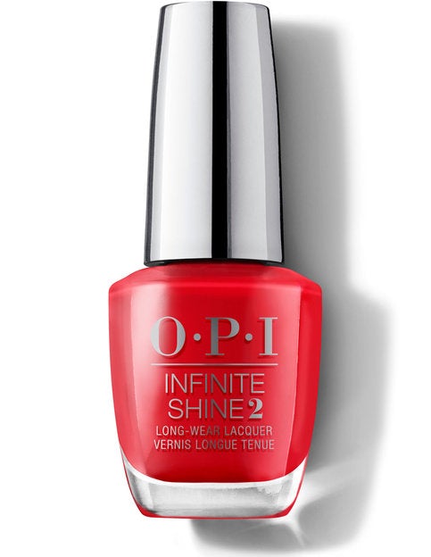 OPI Infinite Shine - Red Heads Ahead