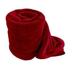LASHBOMB Red Plush Blanket