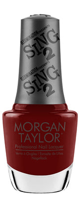 Morgan Taylor Sing 2 Nail Lacquer - Red Shore City Rouge