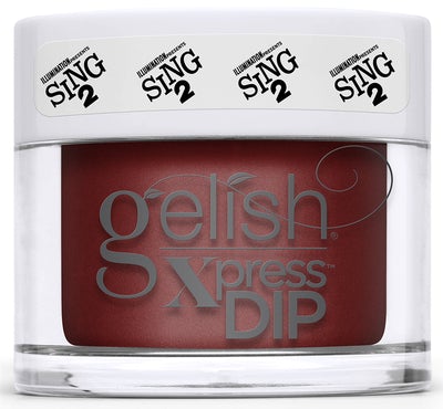 Gelish Gelish Sing 2 Xpress Dip Powder - Red Shore City Rouge