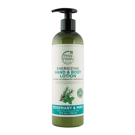 Petal Fresh Energizing Hand & Body Lotion Rosemary & Mint 12oz