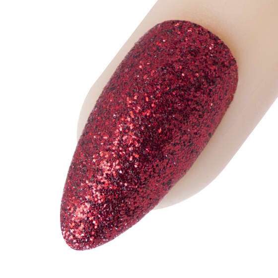 Young Nails Glitter - Royal Red 1/4 oz