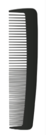 Scalpmaster 5" inch pocket comb black