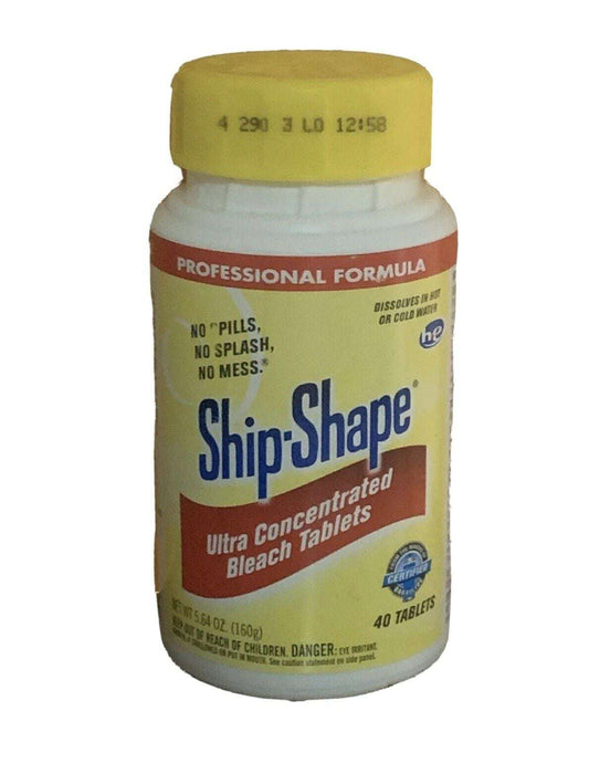 Ship-Shape Ultra Concentrated Bleach Tablets