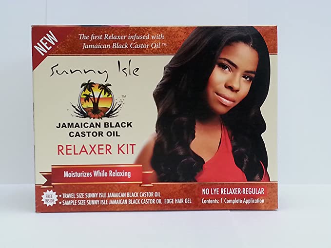 Sunny Isle Jamaican Black Castor Oil Super Relaxer Kit