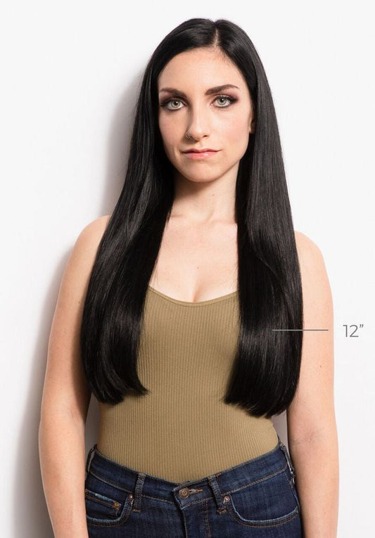 16" Tape-In Pro Straight, Color #1 Jet Black