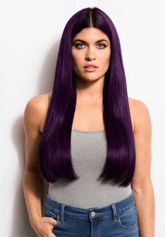 Donna Bella Tape-In Pro Straight Color Purple 18"