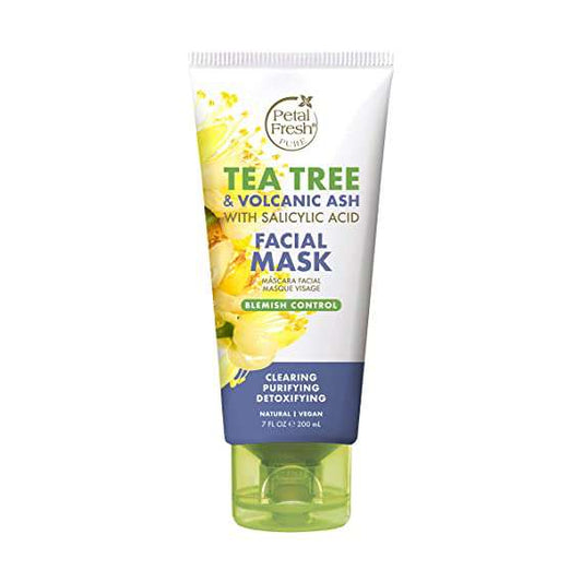 Petal Fresh  Tea Tree  & Volcanic Ash Facial Mask 7 oz