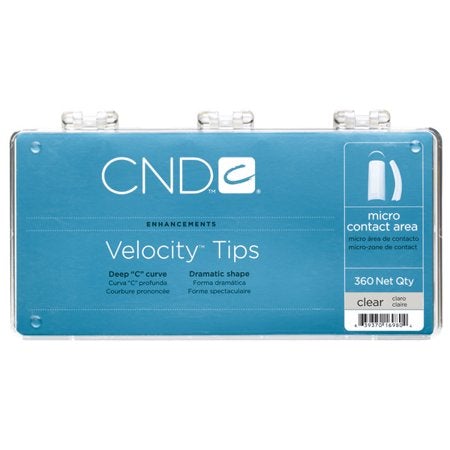 CND Velocity Tips Clear