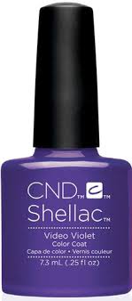 CND Shellac Gel Polish - Video Violet